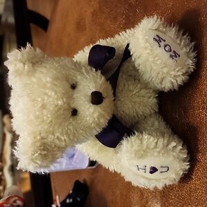 This is a vintage Boyds Bear. It is Marion T Bearlove. Style # is 82514